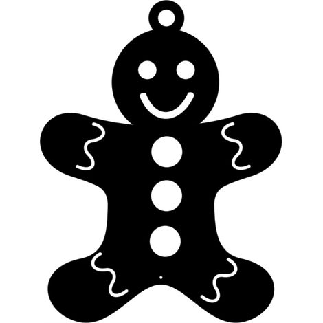 Weihnachtsanhänger 22 Kekse Lebkuchen durchbrochene Weihnachtsdekoration Feiertage