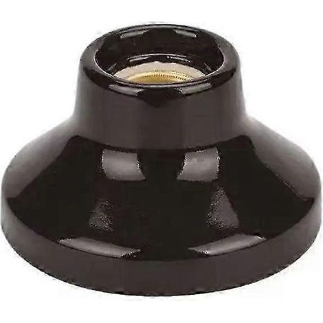 Portalampada in ceramica di auto-assemblaggio, socket E27 in porcellana, facile da installare, compatibile con LED. (1/5)