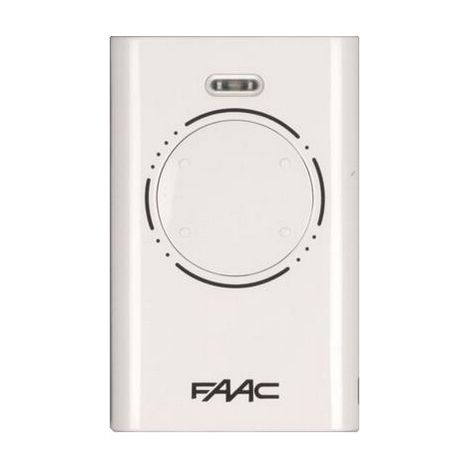 Télécommande 4 canaux 787010 – Fréquence 868 MHz – Code tournant SLH – Portée jusqu'à 100m – Compatible avec récepteurs FAAC
