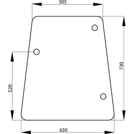 Seitenscheibe UNIVERSAL L57912N