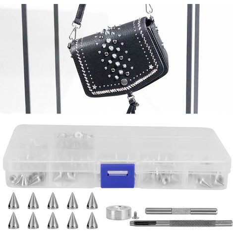 Rivets en Zinc pour Accessoires de Mode, Sacs et Chaussures DIY (1/5)