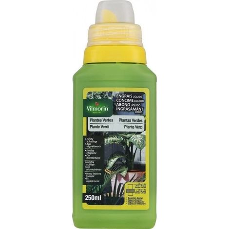 Vilmorin - Engrais Plantes Vertes Bio Flacon de 250 ml