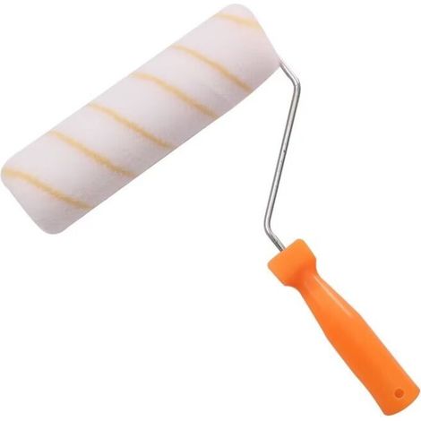 Rouleau À Peinture Fil D’Or 340 mm Avec Poignée En Caoutchouc Rouleau Pour Peindre Brosse Pour L'application De Peintures De Vernis De Résine Pour La Rénovation, (1/5)