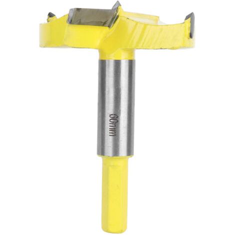Coupe-bois, kit de scie cloche à ouverture lisse super dur épais pour installer des embouts de porte en forme de boule pour perforer des produits en bois (1/5)