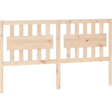 Maison Exclusive - Cabecero de cama madera maciza de pino 165,5x4