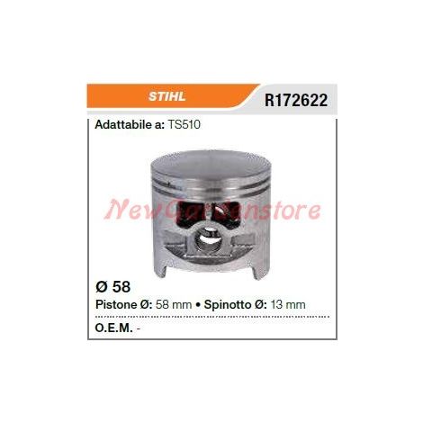 Pistone segmenti spinotto STIHL troncatore TS510 172622