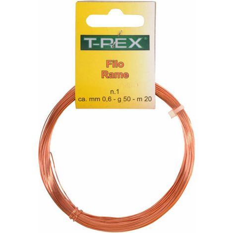 Filo Rame Mm 0,80 G 50 M 12 Trex 01231