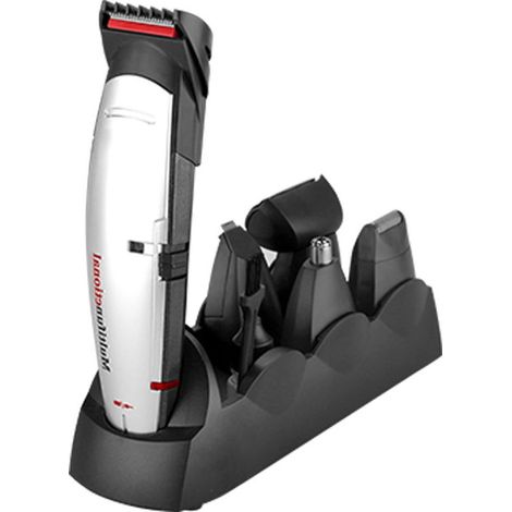 Tondeuse à cheveux 5 en 1 – Lame professionnelle 32 mm – Technologie Wtech – Tête de finition et de modelage 7 mm – Alimentation électrique
