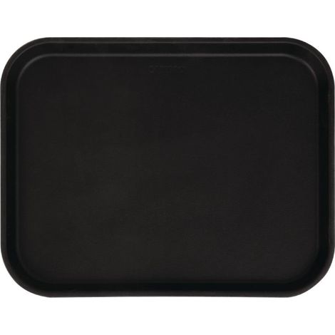 Plateau rectangulaire antidérapant en fibre de verre Camtread noir 45,7 cm - CAMBRO (1/5)