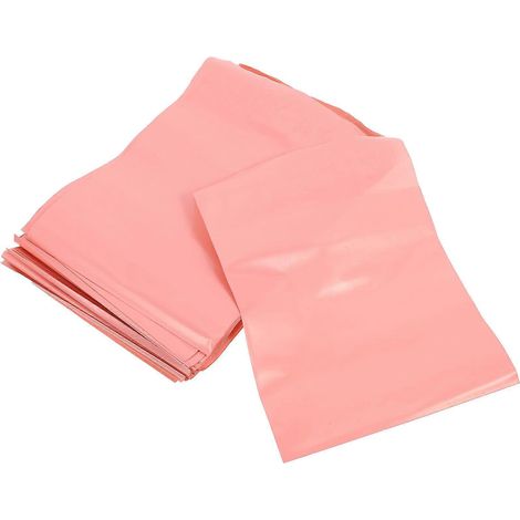 200 sacs jetables pour serviettes hygiéniques - Sacs jetables pour l'hygiène féminine-20X15X0.2CM-Pink (1/3)