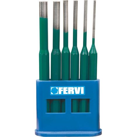 Jeu de 6 chasse-goupilles 3 - 10 mm 0126