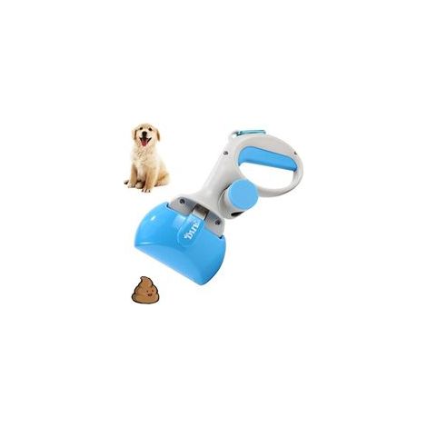 Recogedor portátil para excrementos de perros y gatos, resistente y fácil de usar en cualquier jardín. - Crezuo