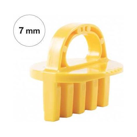 25 Espaceurs - 7mm Jaune Növlek (1/2)