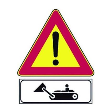 Signaux temporaires de chantier Fig.388+6G