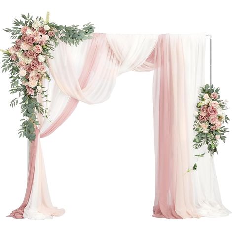 Kit d'arche de ballons, arche de mariage, support en métal, arche de ballon, arche pour la décoration de mariages (1/5)