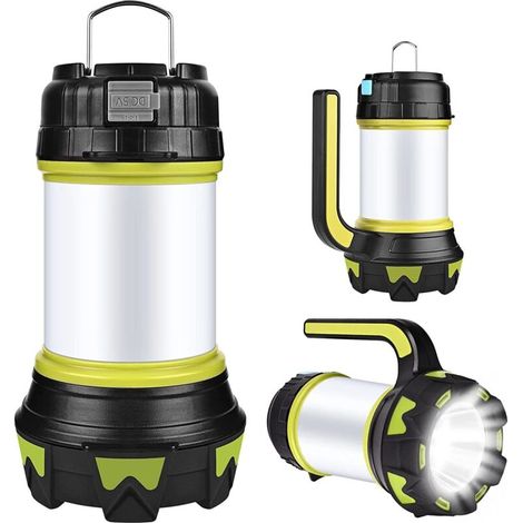 LED Camping Lantern 360° Lighting 6 Modes Waterproof Portable Hanging Light for Camping/Emergency/Garage etc NPTERBL