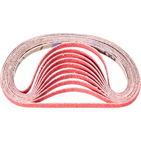 PFERD TOOLS Keramikkorn Schleifband BA 6x305 mm CO-COOL80 für Edelstahl-Schliff mit Bandschleifer (100) 100 Stk (1/5)
