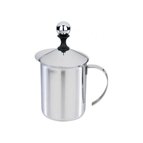 Eva 022114 - Cappuccinatore 3 tazze, 0,4 Litri, Acciaio Inox
