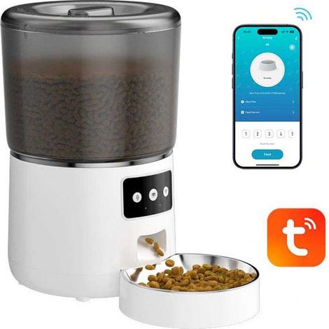 Distributeur de croquettes automatique 4L Foodies Smart (1/4)