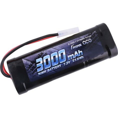 Gens ace Modellbau-Akkupack (NiMh) 7.2 V 3000 mAh Zellen-Zahl: 6  Stick Tamiya