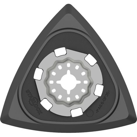 Projahn Deltaschleifplatte STARLOCK für Schleifpapier 93x93x93 mm (1/2)