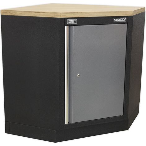 Sealey Superline PRO&reg Modular Corner Floor Cabinet 865mm APMS60 (1/5)