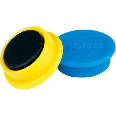 Magnets nobo 1915290 13 mm 10 pièces colorés (1/3)