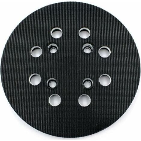 Pair Plateau de ponçage pour Bosch (Ø 125 mm, dureté moyenne avec système accessoires pour ponceuse excentrique PEX 300/400 AE / 4000 AE / Advanced Orbit 18,TRIMEC