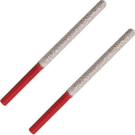 Mörtelfräser Diamant Hakenbohrer Rundschaft 2 Stück 7.2mm x 74mm (1/5)