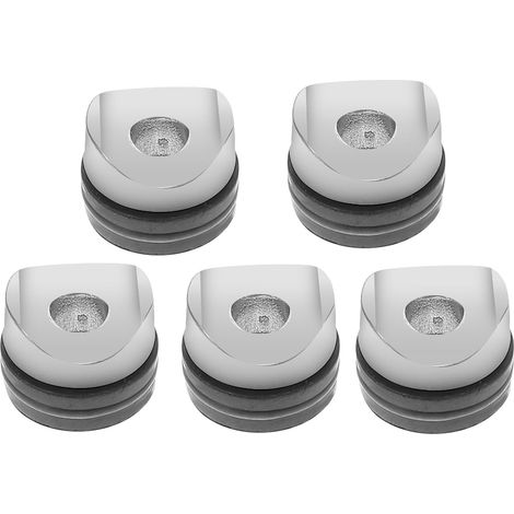 5 Pièces Joint Plat, Joint D'embout de Buse pour Pistolet à Peinture sans Air, Métal et Caoutchouc, Installation Facile, Anti-Fuite, pour Pulvérisateur sans Air (1/5)