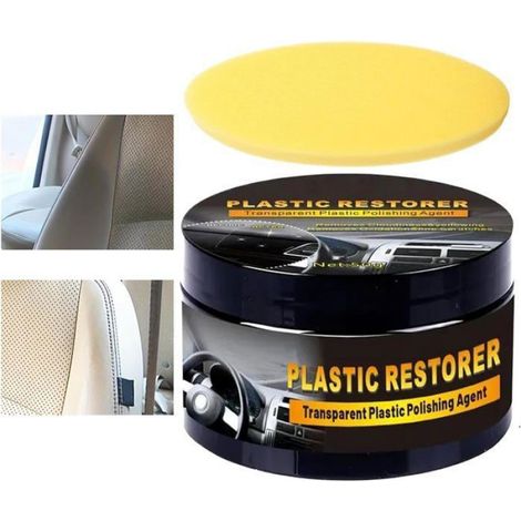 Restaurateur Cuir - Formule Neutre - Anti-Décoloration - Renforce Brilliance - Pour Sièges Voiture Intérieur Auto - Kit Réparation 3 Pièces (1/5)
