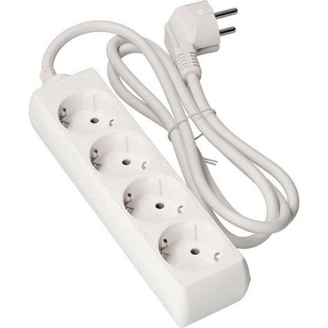 Base Multipla 4 Prese t/tl 10/16A Schuko 3m 3x1,5mm EDM (1/2)
