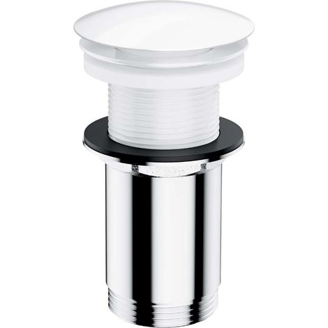 OMNIRES Accesorios - Desagüe de lavabo, Click Clack, blanco A716BP (1/2)
