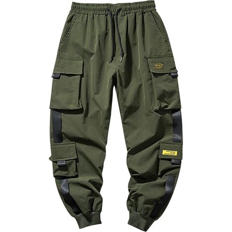 Pantalon Travail Homme, Pantalon De Travail Activités en Plein Air Cargo Blanc Homme Jogging Ample Homme Été De Yoga Plage Short Running Vetement Sport Extérieur (1/5)