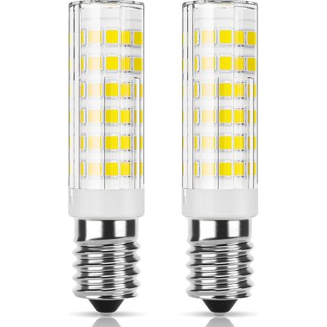 2 pièces Ampoule LED E14 hotte 9W, 550LM, Blanc froid 6000K, Petite vis edison (1/5)