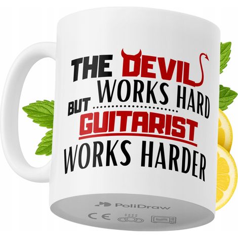 Tazza divertente e umoristica per chitarristi, ideale per caffè e tè, con grafica e testo spiritosi. Perfetta per compleanni, onomastici e festività. Tazza premium per occasioni speciali, ideale per c (1/5)