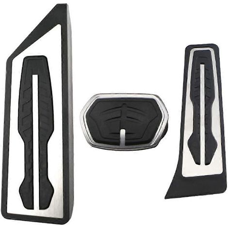 1 juego de pedales antideslizantes de acero inoxidable para BMW X1 F48 Serie 2 (2016-2019) (1/5)