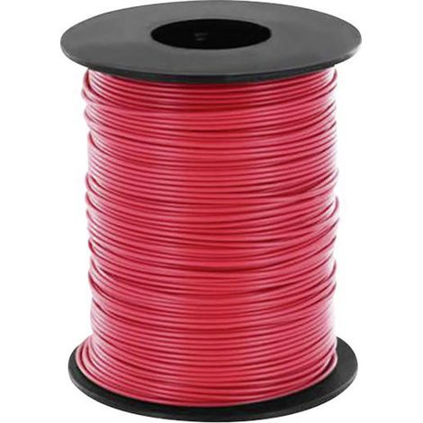 BELI-BECO L125RT25 Litze  1 x 0.25 mm² Rot 25 m