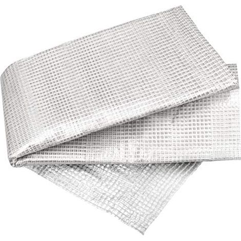 film plastificato a griglia, trasparente  2 x 3 mt 100 g (1/3)