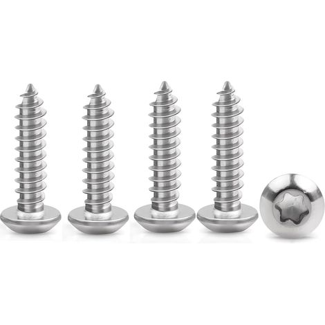 160 Stück M4x16mm Edelstahl Flachkopf Mit Scheibe Edelstahl Rostfrei Tellerkopf Holzschrauben Torx Edelstahl Flachkopf Mit Scheibe Torx Schrauben A2 V2a Holzschrauben Linsenkopf Vollgewinde (1/5)