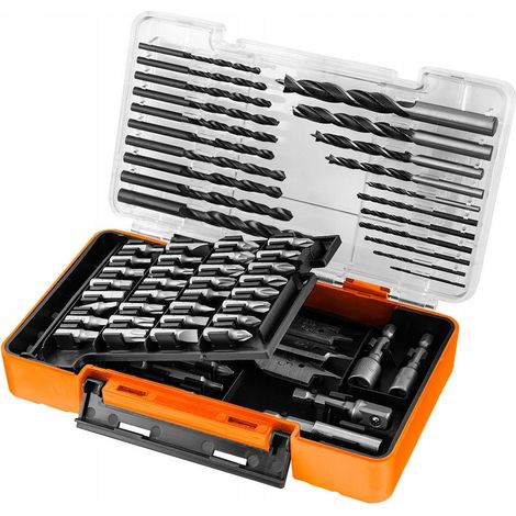 Juego de brocas y puntas neo tools 56-619 compacto ergonómico (1/2)