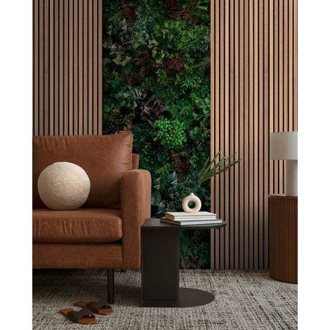 Papier peint intissé imitation bois marron vert noir – Dimensions 1,59 x 2,8 m – Pose facile en milieu professionnel – Résistant aux chocs – Livingwalls (1/3)
