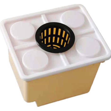Bato-Eimer für Hydrokultur und Gewächshausanbau, erdloses System, für Töpfe und Growzelte – Integrierte Drainage, ideal für Tomaten, Erdbeeren, Kräuter, Indoor- und Stadtgärtnerei