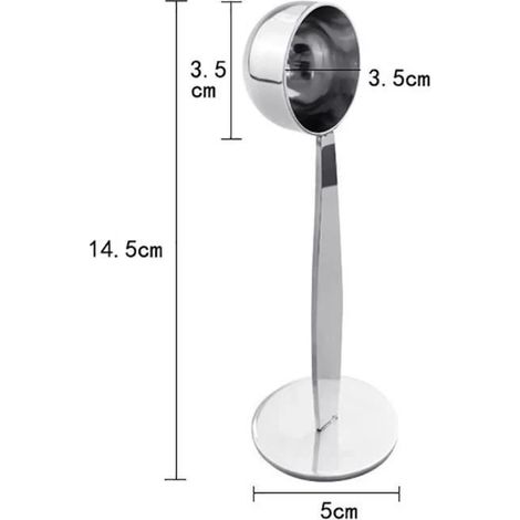 Moulin à café portable en acier inoxydable pour grains de café, pour la maison, le bureau et les voyages.-AquaForge (1/4)