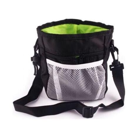Schwarze wasserdichte Haustier-Trainingstasche – Hunde-Trainingstasche – Gürteltasche zum Spazierengehen mit Ihrem Hund – (1/5)