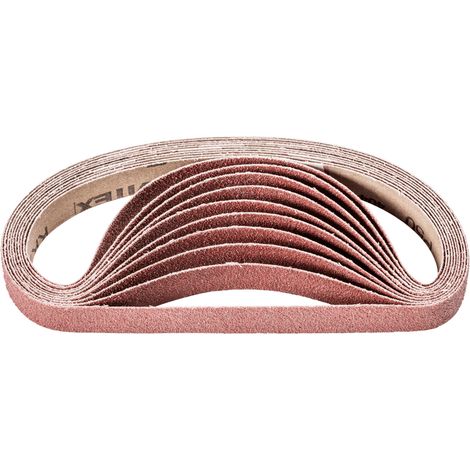 PFERD TOOLS Korund Schleifband BA 20x480mm A50 für universelle Anwendung mit Bandschleifer 10 Stk (1/4)