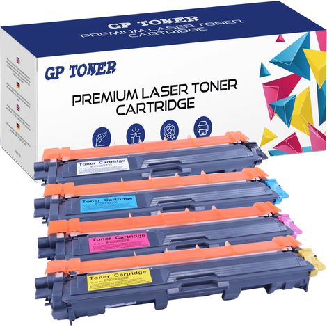 4x Toner für Brother GP-B245CMYK (1/5)