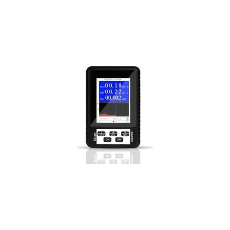 Compteur Geiger Détecteur de Rayonnement Nucléaire Détecteur de Radiations Dosimètre Radioactivité Moniteur de Rayonnement Détection Rayons Bêta Gamma X-Ray - avec écran LCD (1/4)