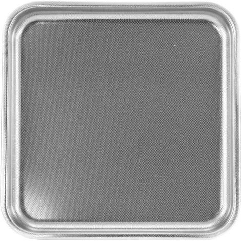 Steel Pan Teglia quadrata in acciaio inox 36x36