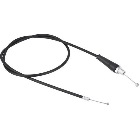 Câble d'accélérateur pour moto, 110 cm, tête droite, câble d'accélérateur de rechange pour moto tout-terrain, motocross (M10) (1/5)